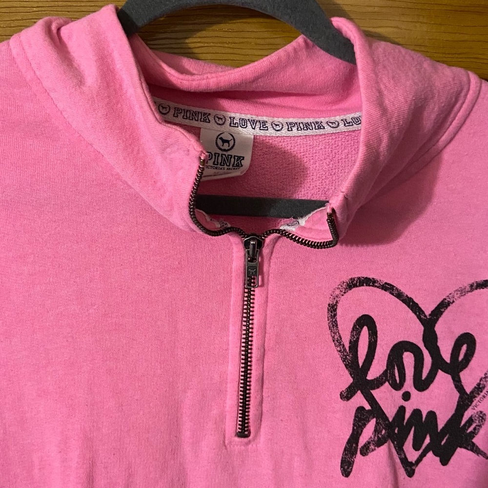 Pink sweatshirt size medium